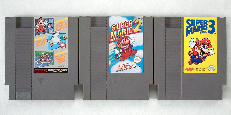 SUPER MARIO BROS. 1 2 3 NES GAME LOT ORIGINAL NINTENDO